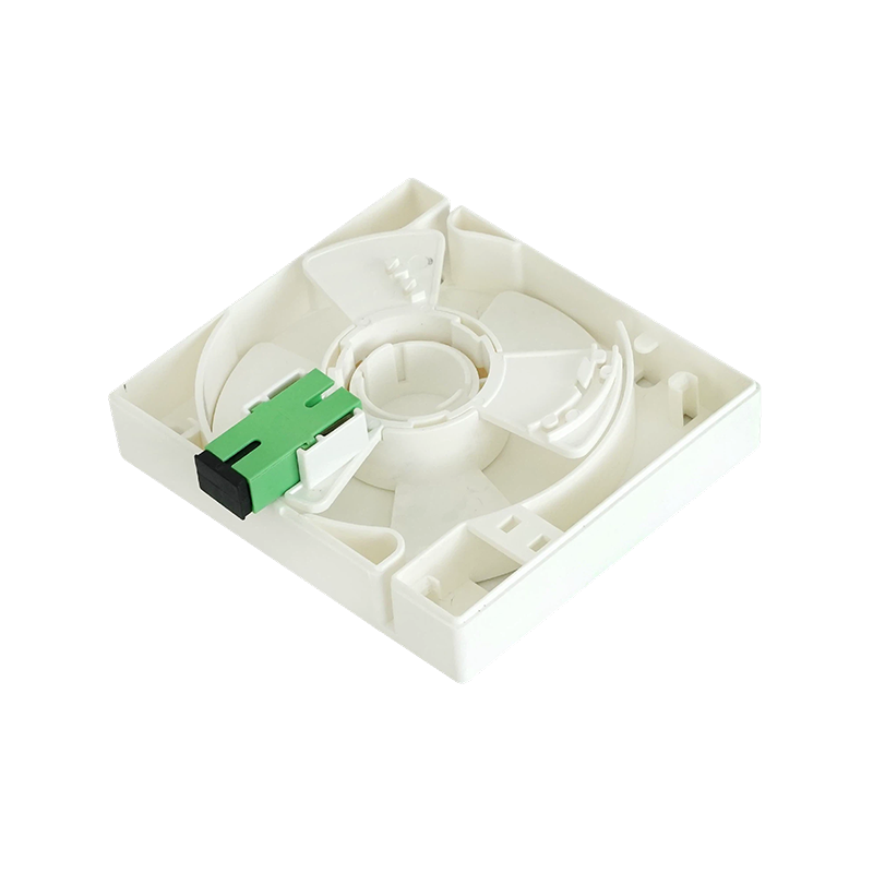 Single-Port SC Fiber Optic Faceplate