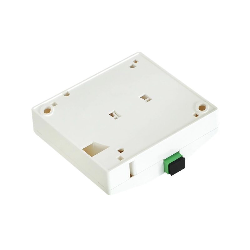 Single-Port SC Fiber Optic Faceplate