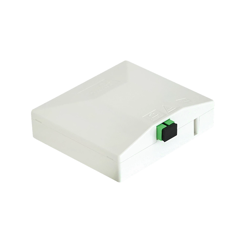 Single-Port SC Fiber Optic Faceplate