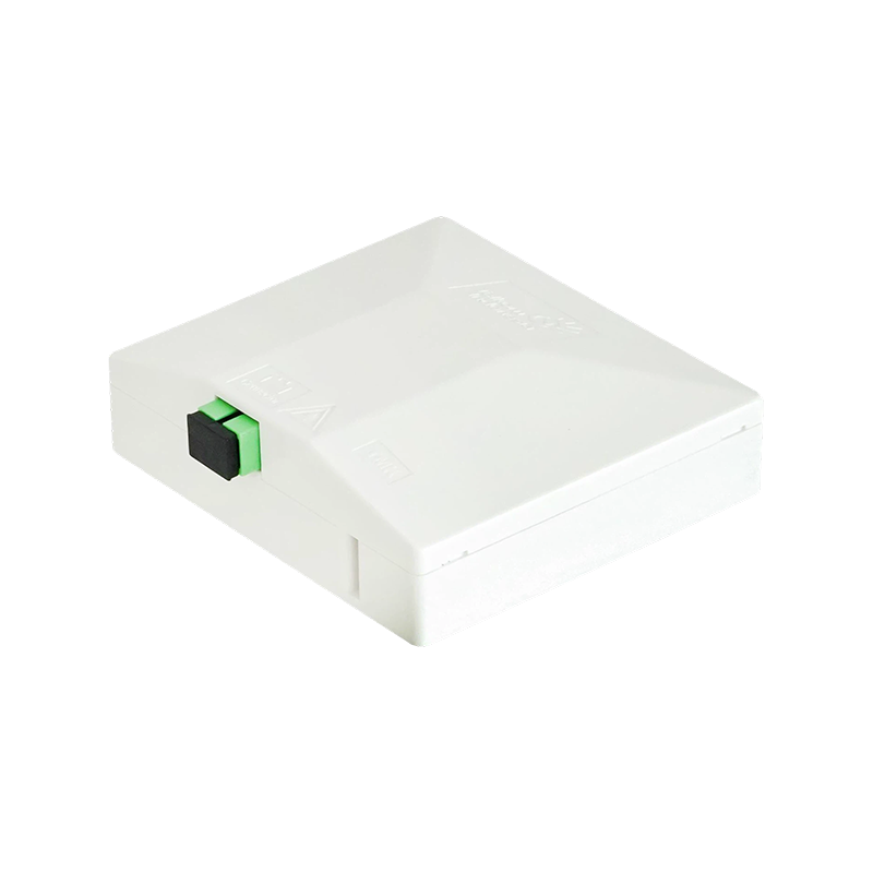Single-Port SC Fiber Optic Faceplate
