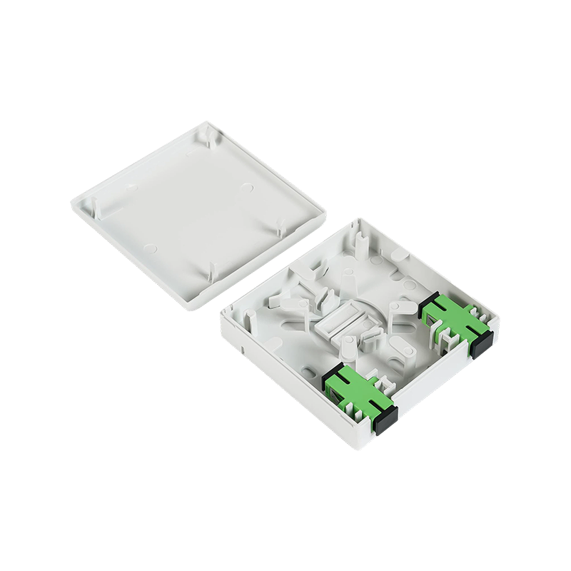 Dual-Port SC Fiber Optic Faceplate Dual-Port SC Fiber Optic Faceplate