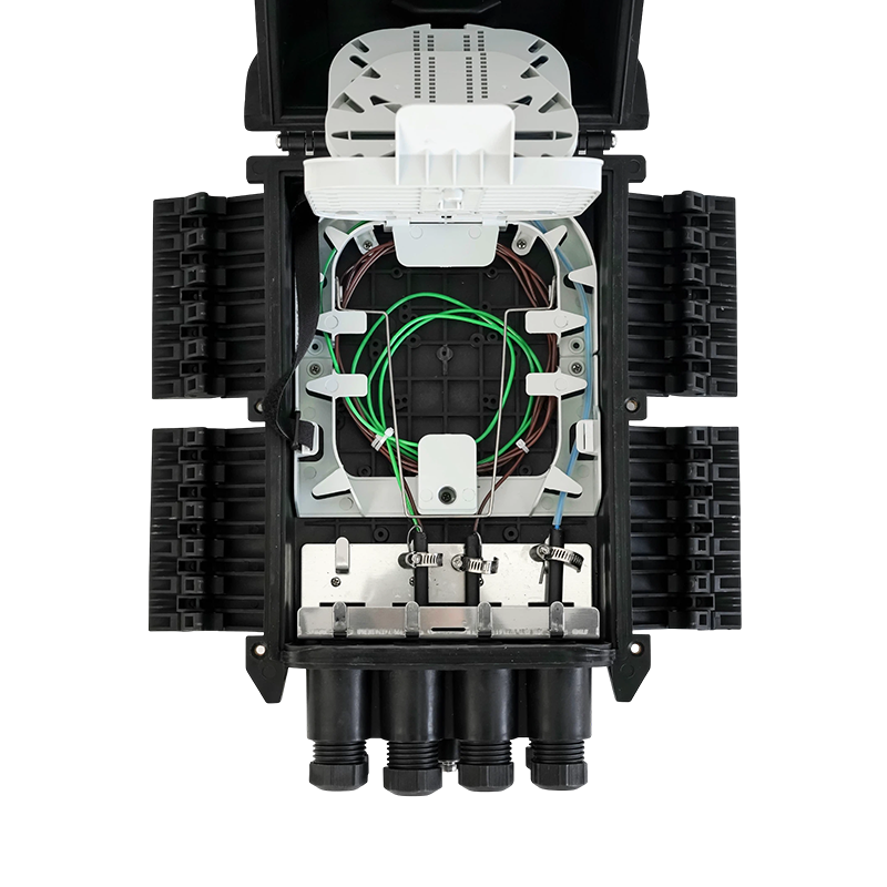 16-Port 192-Core Fusion Splicing Fiber Optic Distribution Box 16-Port 192-Core Fusion Splicing Fiber Optic Distribution Box