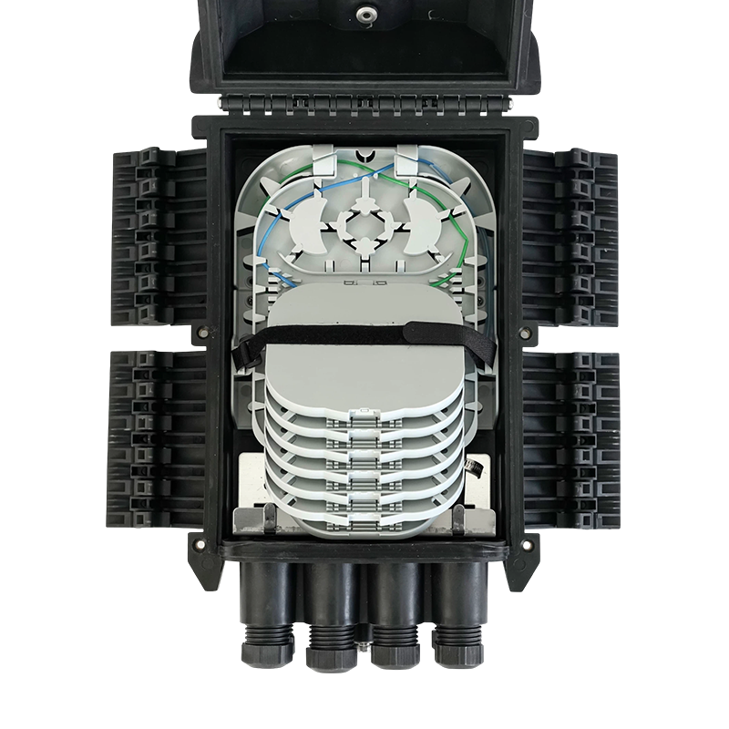 16-Port 192-Core Fusion Splicing Fiber Optic Distribution Box 16-Port 192-Core Fusion Splicing Fiber Optic Distribution Box