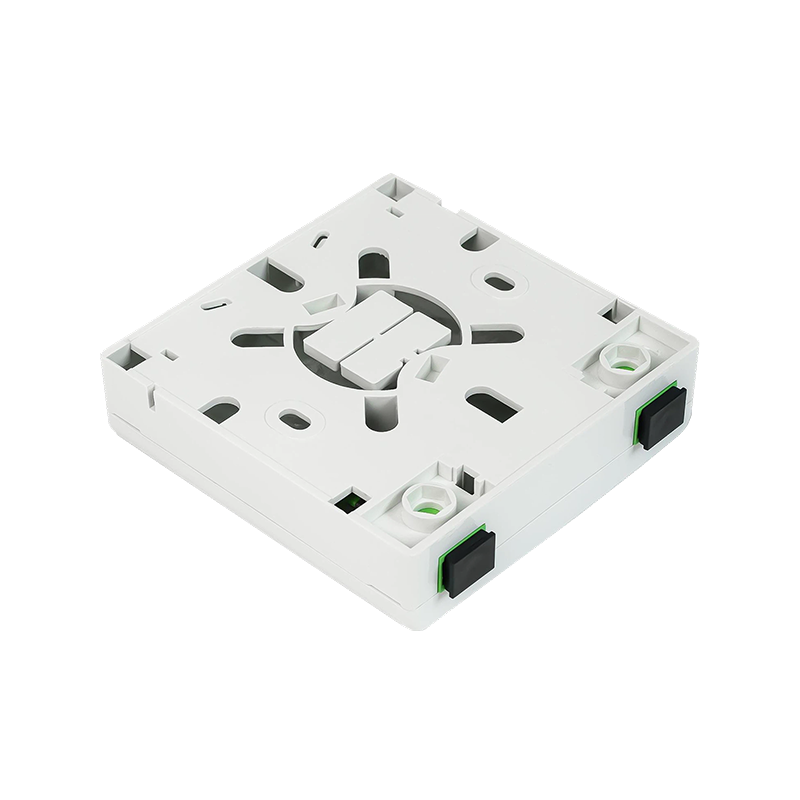 Dual-Port SC Fiber Optic Faceplate Dual-Port SC Fiber Optic Faceplate