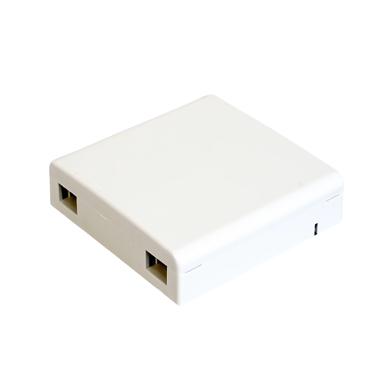 Dual-Port SC Fiber Optic Faceplate Dual-Port SC Fiber Optic Faceplate