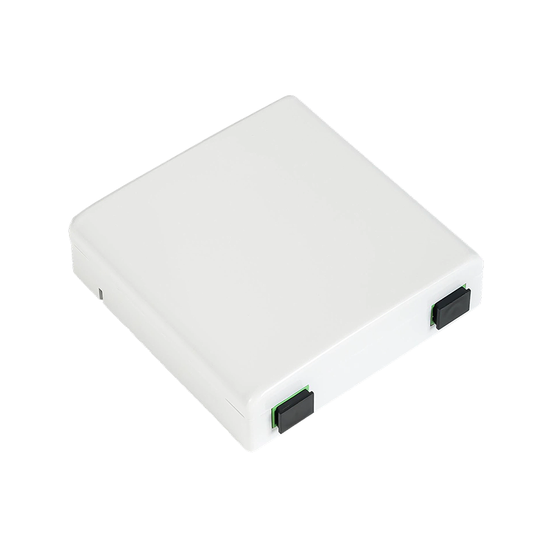 Dual-Port SC Fiber Optic Faceplate